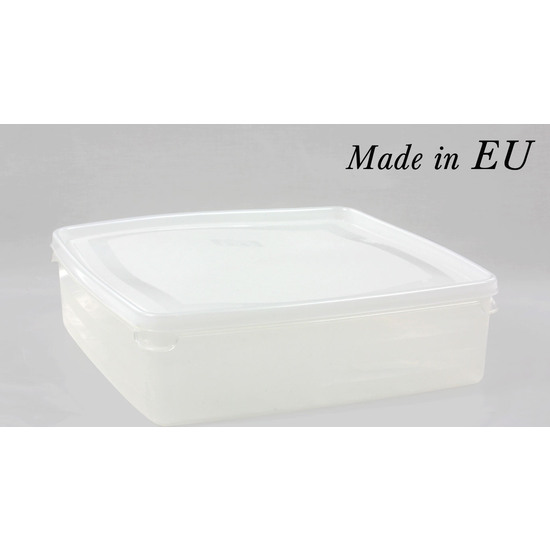 SQUARE LUNCH BOX 2.75L COLORS image 1