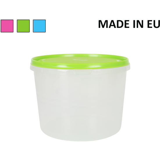 ROUND LUNCH BOX 2.75L COLORS image 0