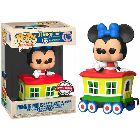 FIGURA POP DISNEY TRAIN CASEY JR- MINNIE IN CAR 6 EXCLUSIVE image 2