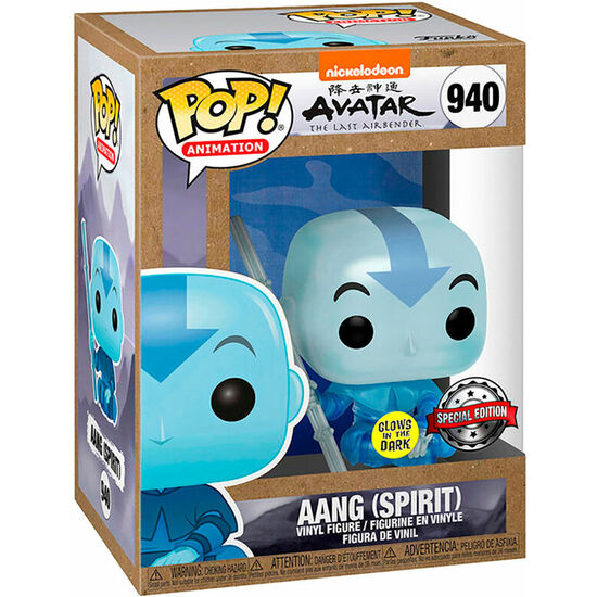 FIGURA POP AVATAR AANG SPIRIT EXCLUSIVE image 0