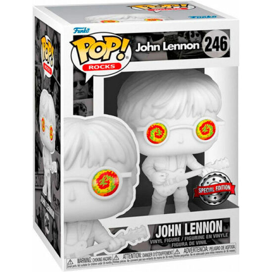 FIGURA POP JOHN LENNON WITH PSYCHEDELIC SHADES EXCLUSIVE image 0