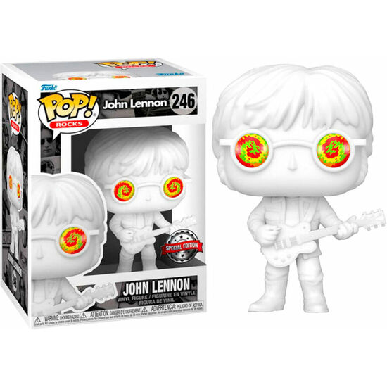 FIGURA POP JOHN LENNON WITH PSYCHEDELIC SHADES EXCLUSIVE image 2