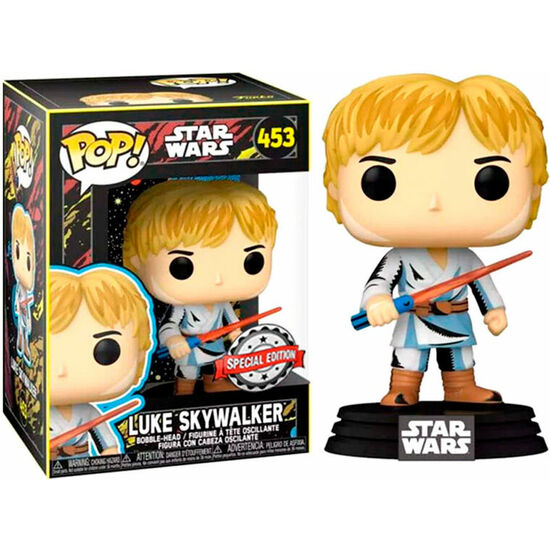 FIGURA POP STAR WARS RETRO SERIES LUKE SKYWALKER EXCLUSIVE image 2