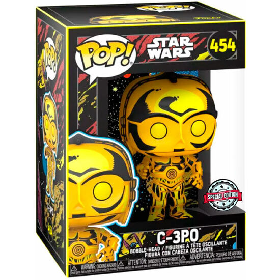 FIGURA POP STAR WARS RETRO SERIES C-3PO EXCLUSIVE image 0