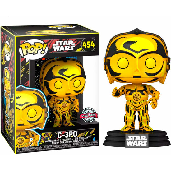 FIGURA POP STAR WARS RETRO SERIES C-3PO EXCLUSIVE image 2