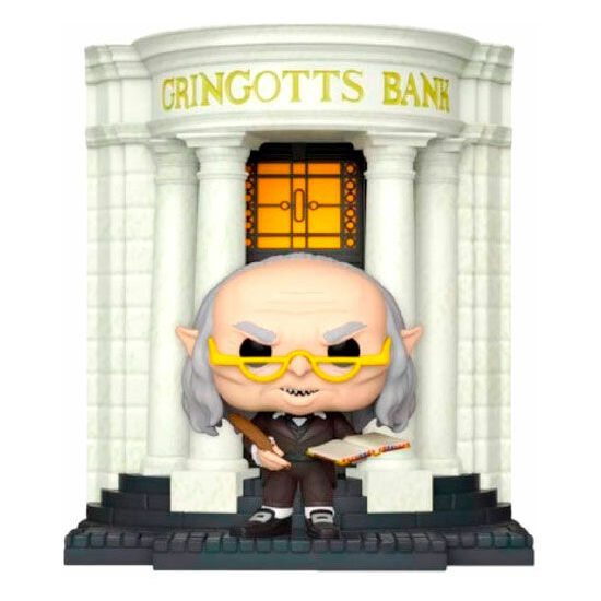 FIGURA POP HARRY POTTER DIAGON ALLEY GRINGOTTS BANK WITH HEAD EXCLUSIVE image 1