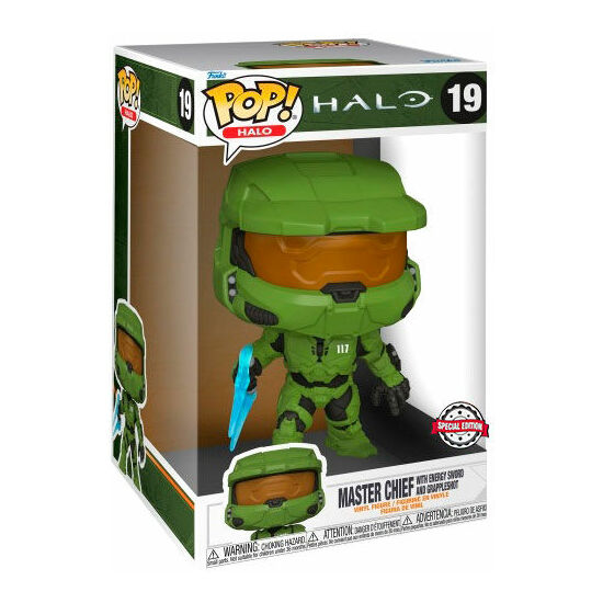 FIGURA POP HALO MASTER CHIEF EXCLUSIVE 25CM image 1