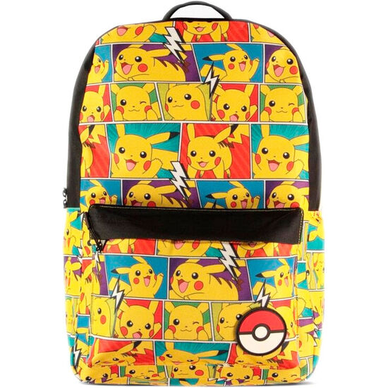 MOCHILA PIKACHU POKEMON 41CM image 1