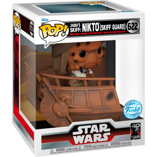 FIGURA POP DELUXE STAR WARS NIKTO SKIFF GUARD EXCLUSIVE image 1