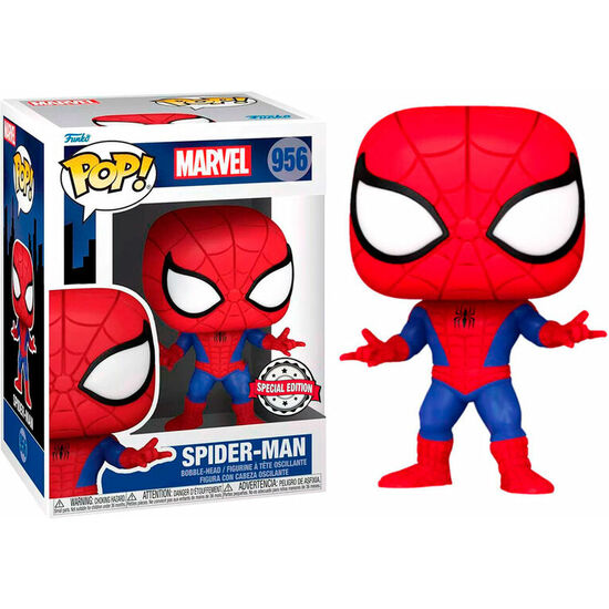 FIGURA POP MARVEL SPIDERMAN - SPIDERMAN EXCLUSIVE image 2