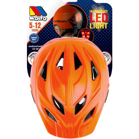 CASCO SEGURIDAD CON LUZ INFANTIL image 0