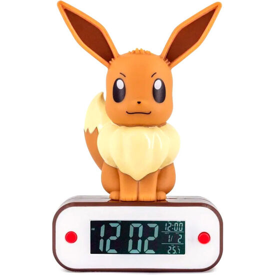 LAMPARA DESPERTADOR LED EEVEE POKEMON image 1