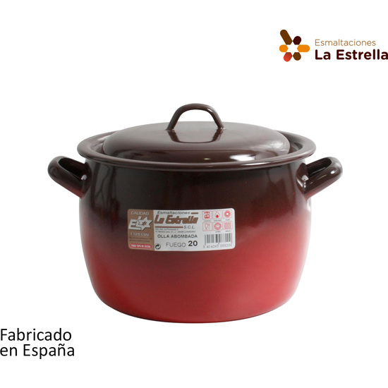 ROUND COOKING POT W/LID 20CM-5L  image 0