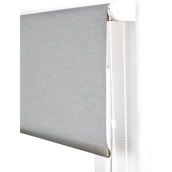 ESTOR ENROLLABLE CLEMENT 28MM10-GRIS PLATA 140X190 image 1