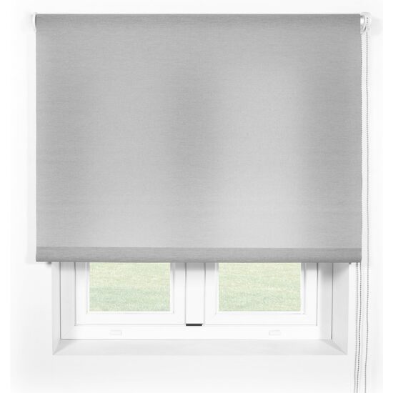 ESTOR ENROLLABLE CLEMENT 28MM10-GRIS PLATA 160X190 image 0