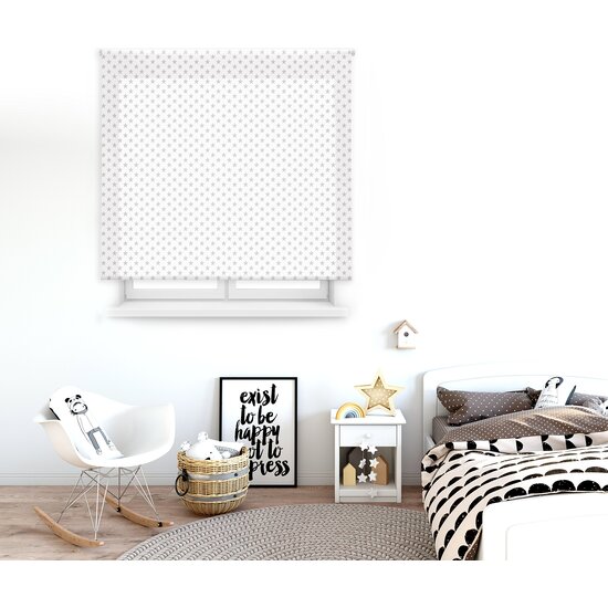 ESTOR ENROLLABLE DIGITALESTRELLAS GRIS 110X180 image 1