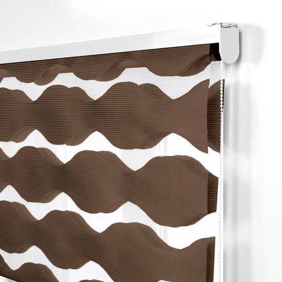 ESTOR ENROLLABLE MEDITERRANEO306-MARRON 140X180 image 3