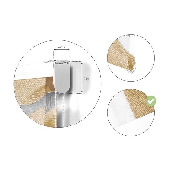 ESTOR ENROLLABLE MEDITERRANEO307-BEIG 80X180 image 4