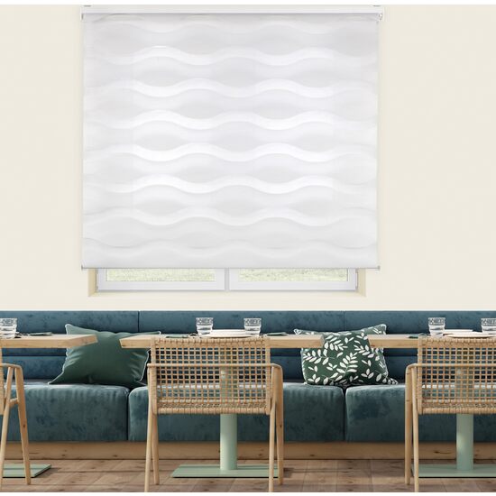 ESTOR ENROLLABLE MEDITERRANEO331-BLANCO 100X180 image 1