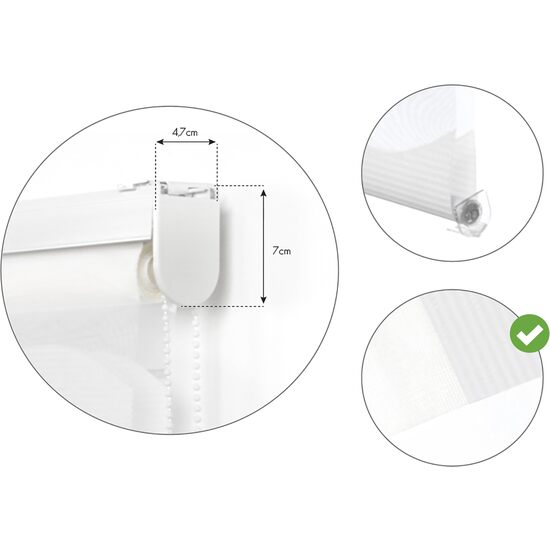 ESTOR ENROLLABLE MEDITERRANEO331-BLANCO 100X180 image 4
