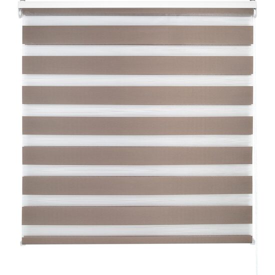 ESTOR ENROLLABLE STRIPES321-MARRON 155X180 image 0