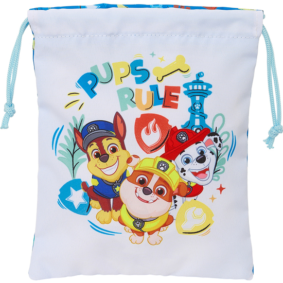 SAQUITO MERIENDA PAW PATROL "PUPS RULE" image 0