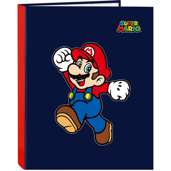 CARPETA FOLIO 4 ANI.MIXTAS SUPER MARIO "WORLD" image 0