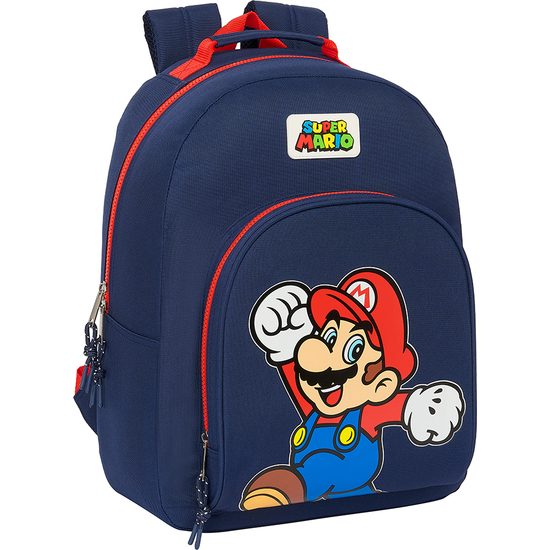 MOCHILA ADAPT.CARRO SUPER MARIO "WORLD" image 0