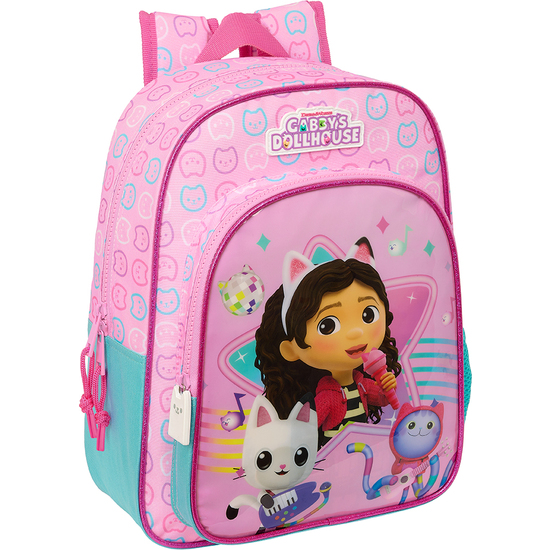 MOCHILA JUNIOR ADAPT.CARRO GABBYS DOLLHOUSE "PARTY" image 0