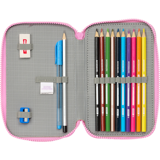 PLUMIER DOBLE PQÑO 28 PCS GABBYS DOLLHOUSE "PARTY" image 4