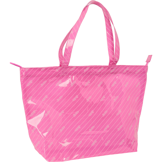 BOLSO SHOPPING BARBIE "LOGOMANIA ROSA" image 0