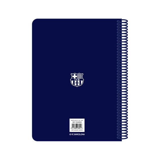 LIBRETA CUARTO 80 H. TAPAS DURAS F.C.BARCELONA image 1