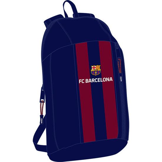 MINI MOCHILA CREMALLERA VERTICAL F.C.BARCELONA image 0