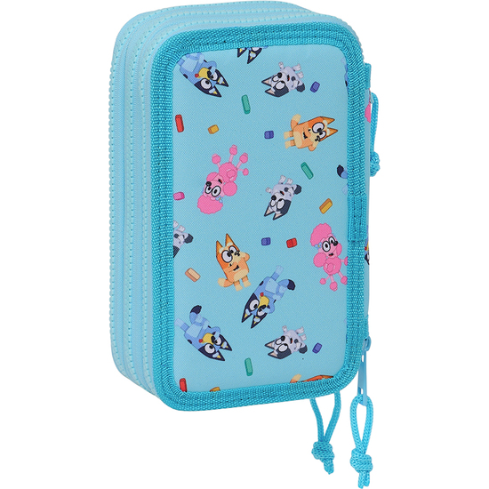 PLUMIER TRIPLE 36 PCS BLUEY image 1