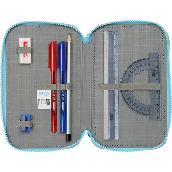 PLUMIER TRIPLE 36 PCS BLUEY image 4