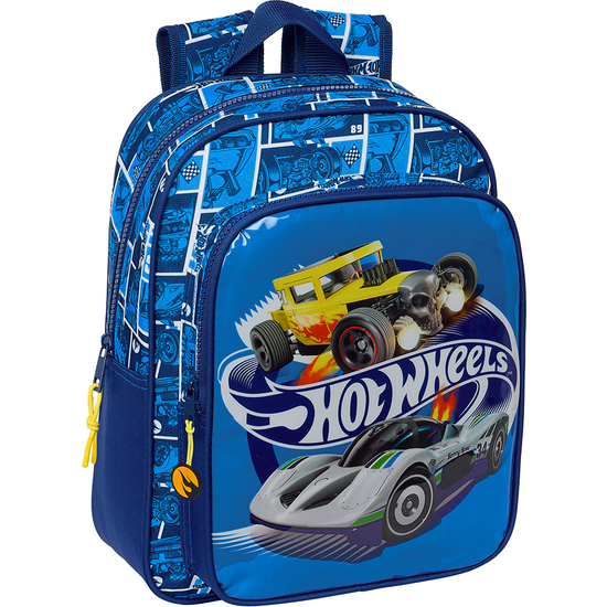 MOCHILA INFANTIL ADAPT.CARRO HOT WHEELS "SONNY" image 0