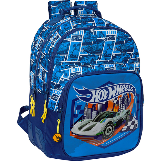 MOCHILA DOBLE ADAPT.CARRO HOT WHEELS "SONNY" image 0