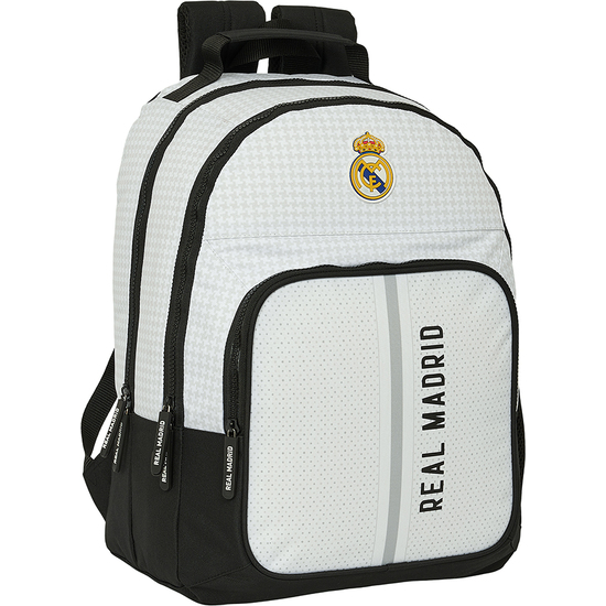 MOCHILA DOBLE ADAPT.CARRO REAL MADRID 1ª EQUIP. 24/25 image 0