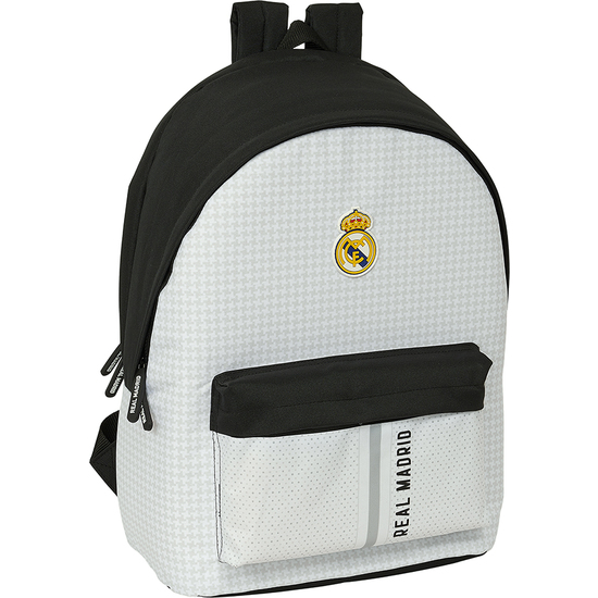 MOCHILA DOBLE PARA PORTATIL 15,6"+USB REAL MADRID 1ª EQUIP. 24/25 image 0