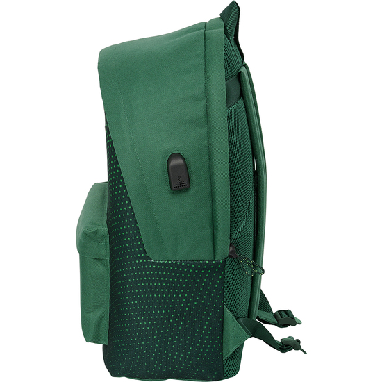 MOCHILA DOBLE PORTATIL 15,6"+USB RE AGUA REAL BETIS BALOMPIE image 2