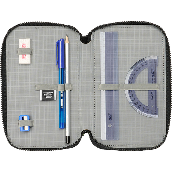 PLUMIER TRIPLE 36 PCS TORTUGAS NINJA image 4