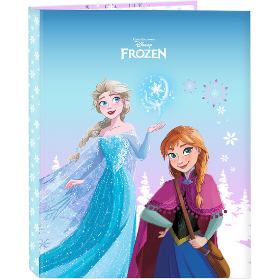 CARPETA FOLIO 4 ANI.MIXTAS FROZEN "COOL DAYS" image 0