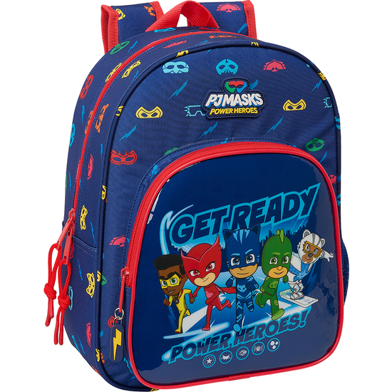 MOCHILA INFANTIL ADAPT.CARRO PJMASKS "READY" image 0