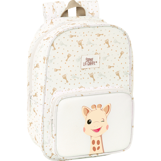 MOCHILA INFANTIL RECIC Y REPELENTE AGUA SOPHIE LA GIRAFE HONEY image 0
