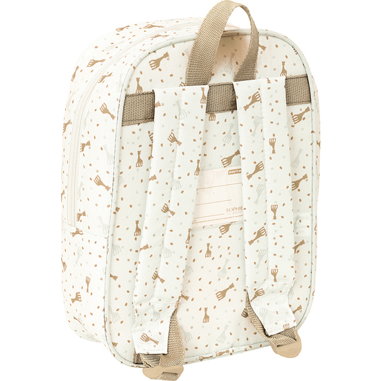 MOCHILA INFANTIL RECIC Y REPELENTE AGUA SOPHIE LA GIRAFE HONEY image 1
