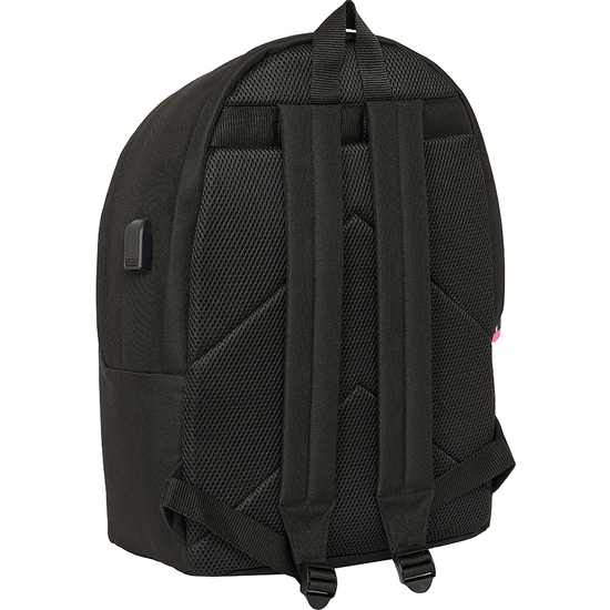 MOCHILA DOBLE PARA PORTATIL 15,6"+USB KINGS LEAGUE "PORCINOS" image 1