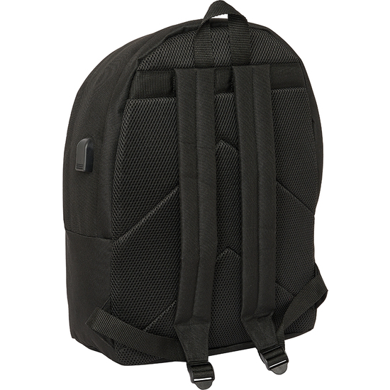 MOCHILA DOBLE PARA PORTATIL 15,6"+USB KINGS LEAGUE "EL BARRIO" image 1