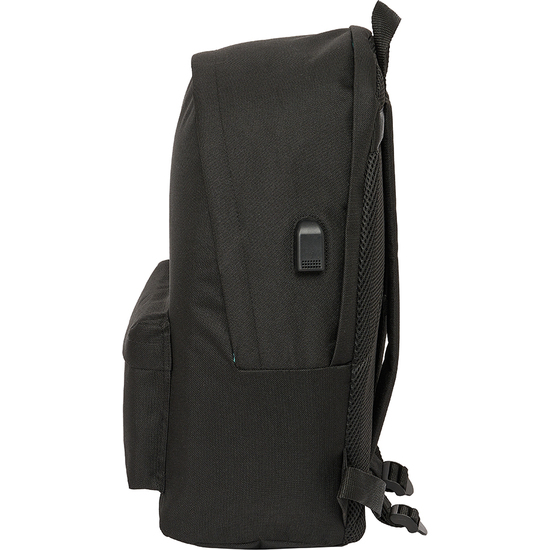 MOCHILA DOBLE PARA PORTATIL 15,6"+USB KINGS LEAGUE "EL BARRIO" image 2