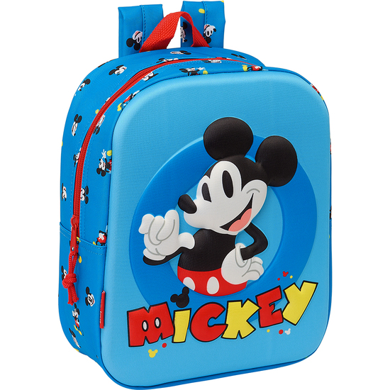 MOCHILA GUARDERIA 3D BOLSILLO RED MICKEY MOUSE image 0