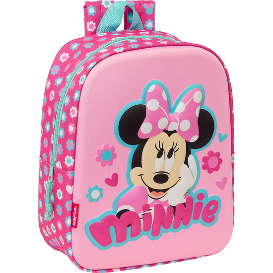 MOCHILA GUARDERIA 3D BOLSILLO RED MINNIE MOUSE image 0